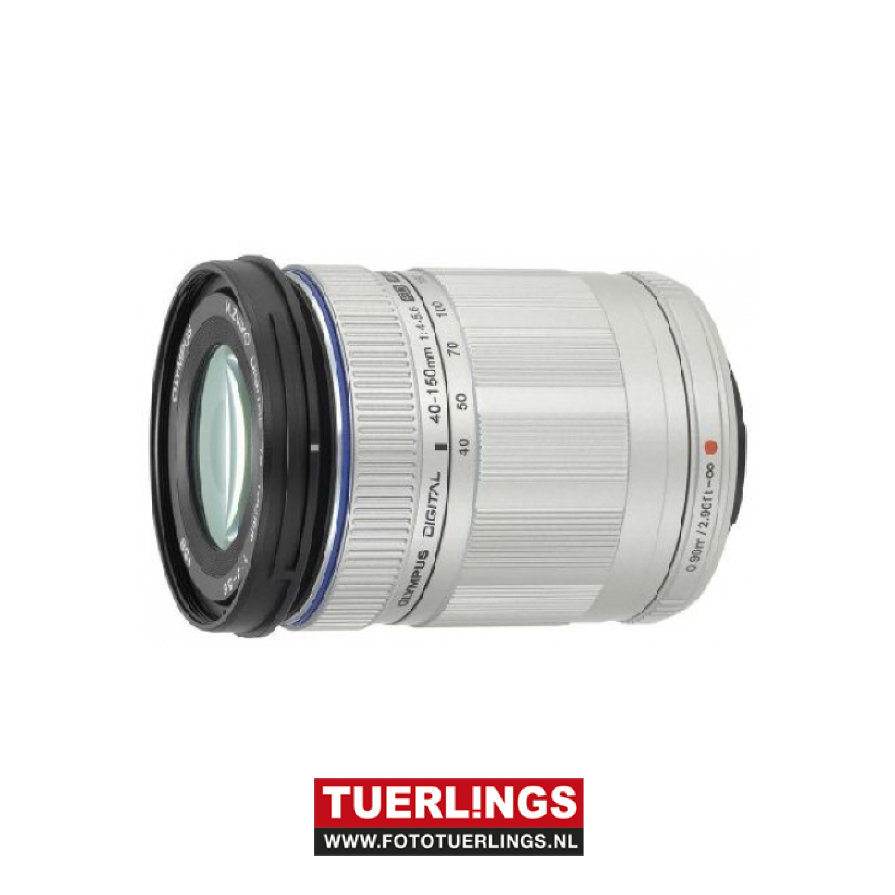 Olympus M.Zuiko 40-150mm F4.0-5.6 ED R zilver