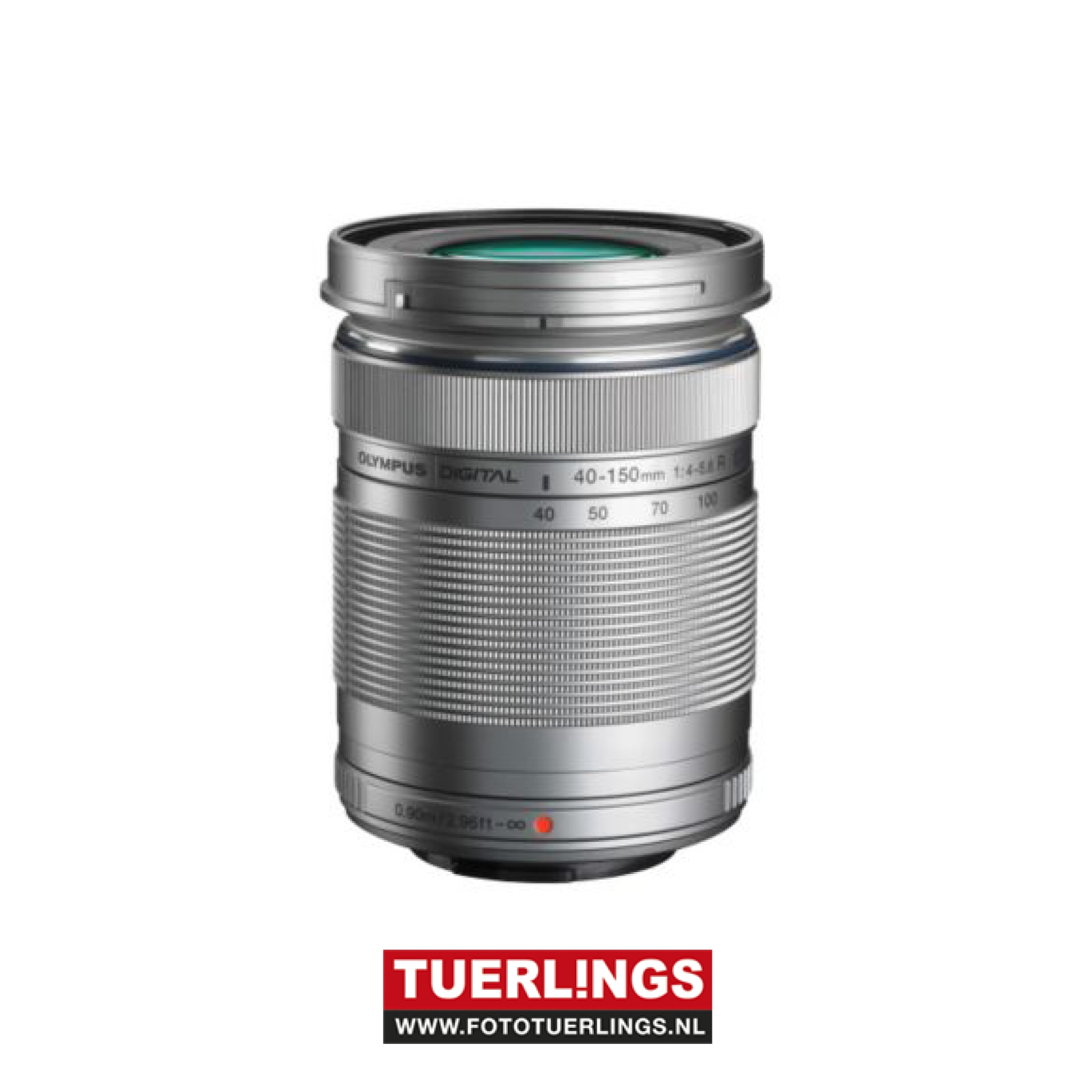 Olympus M.Zuiko 40-150mm F4.0-5.6 ED R zilver