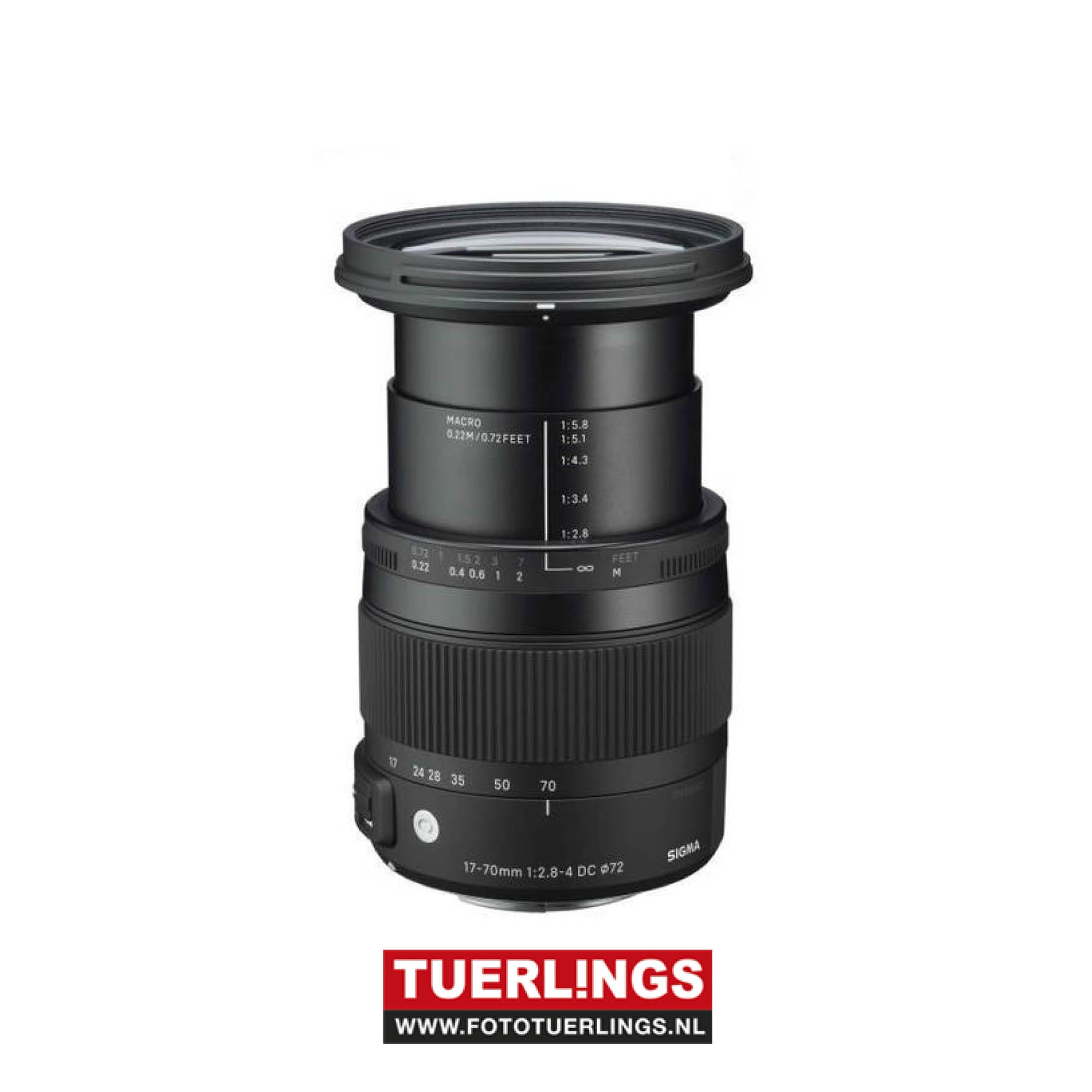 Sigma 17-70mm F2.8-4 DC Macro C OS HSM Canon