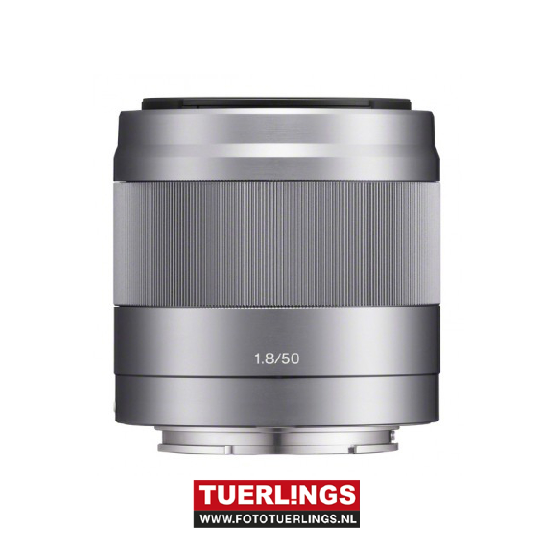 Sony SEL 50mm F1.8 OSS zilver E-Mount (SEL50F18)