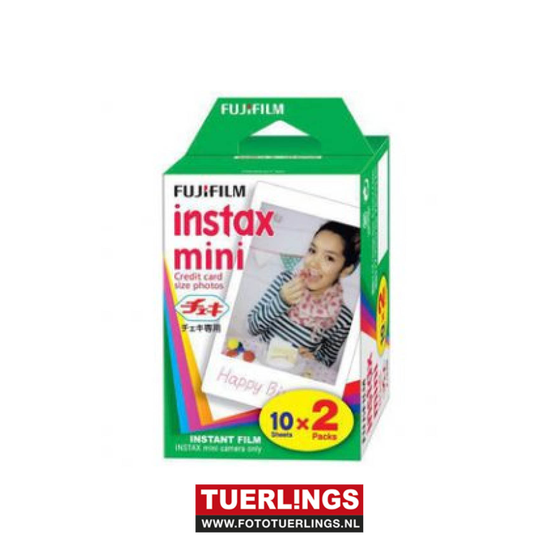 Fujifilm Instant color film instax mini/Polaroid 300 2 pak (20 foto's) - Tuerlings