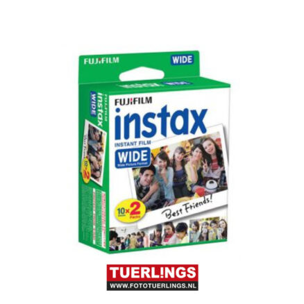 Fujifilm Instax wide color film 2 pak (20 foto’s)