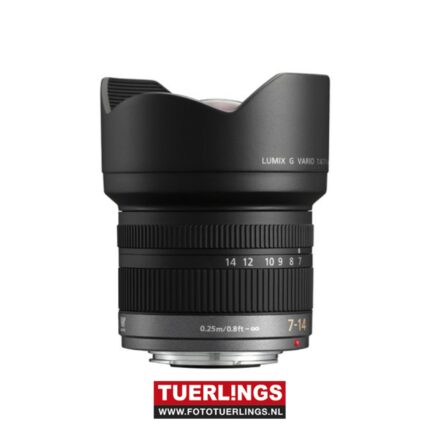 Panasonic G-serie 7-14mm F4.0 zwart