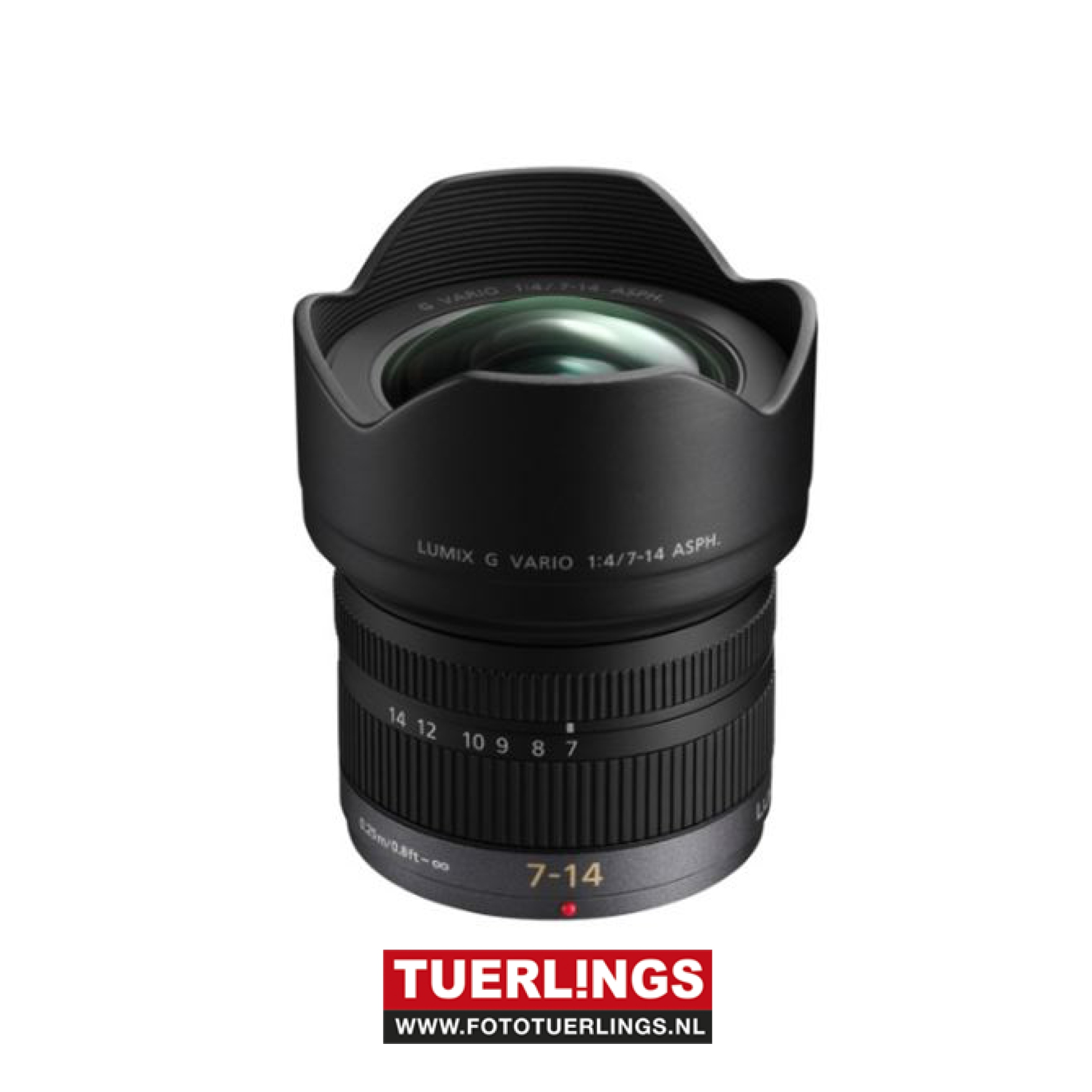 Panasonic G VARIO 7-14mm F4.0 zwart