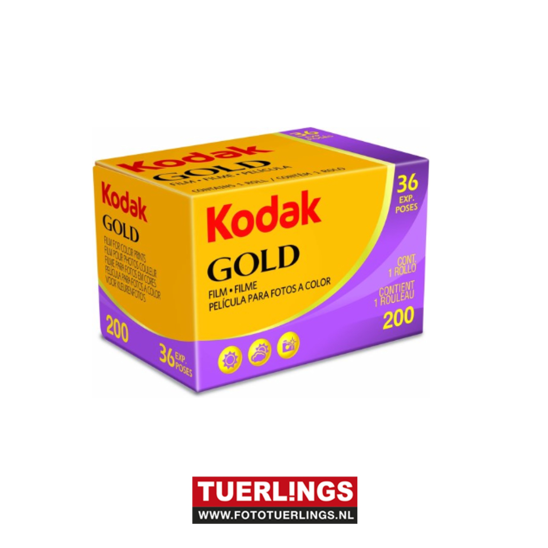 Kodak GOLD 200 Kleinbeeld 36 opnames