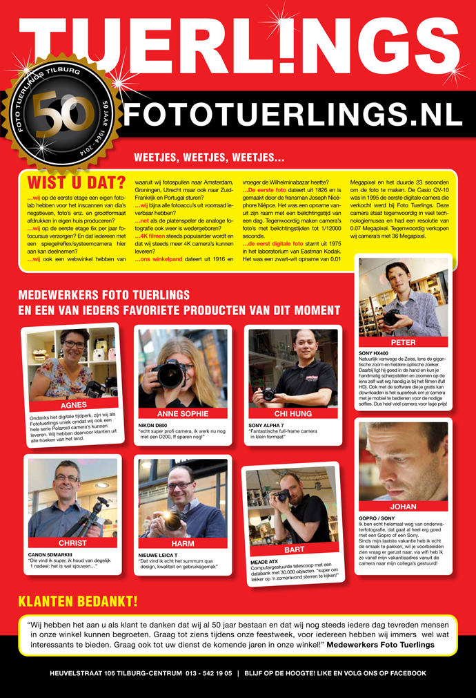 jubileum weetjes
