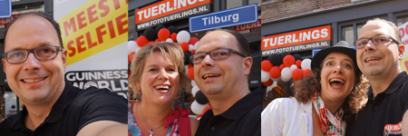 wereldrecord selfies tilburg