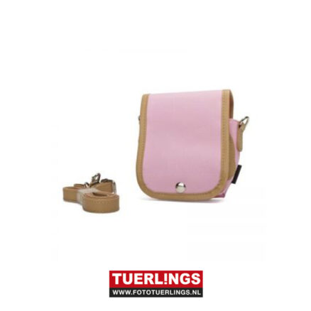 Instax Mini 8 tas pink, met riem