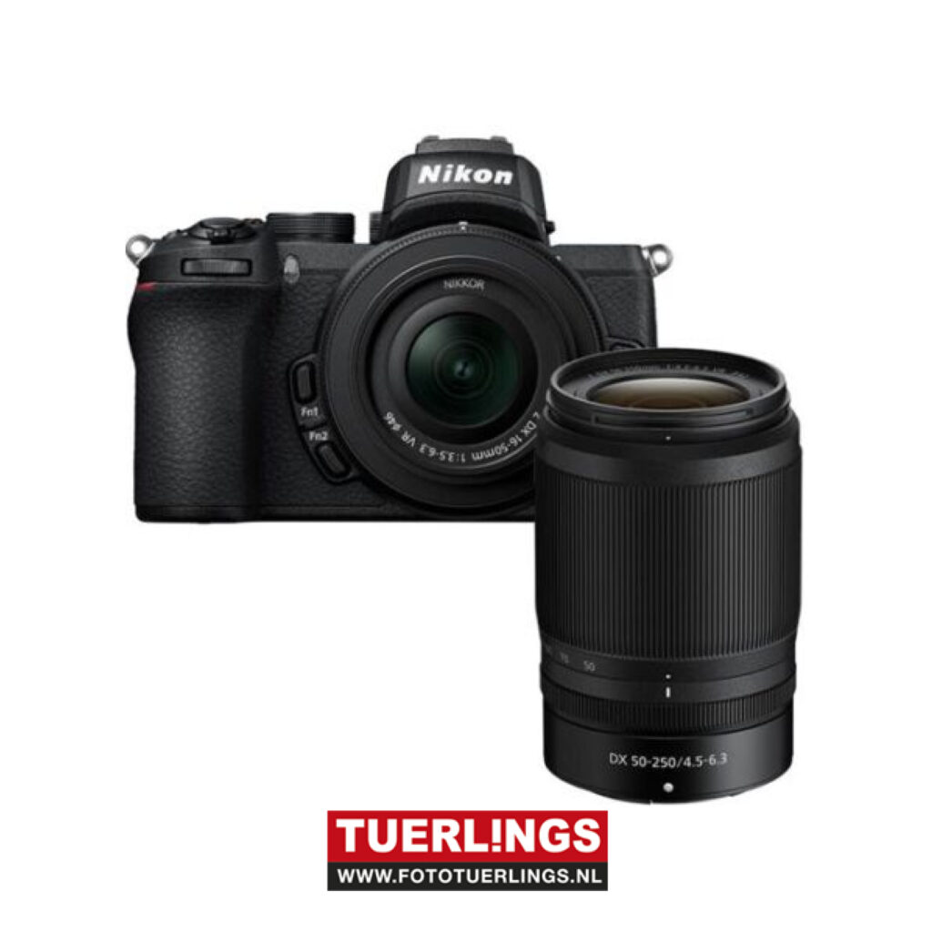 Nikon Z50 body + NIKKOR Z DX 16-50mm F3.5-6.3 VR + NIKKOR Z DX 50-250mm ...