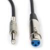 XLR female naar jack male microfoon kabel 2.00m-0