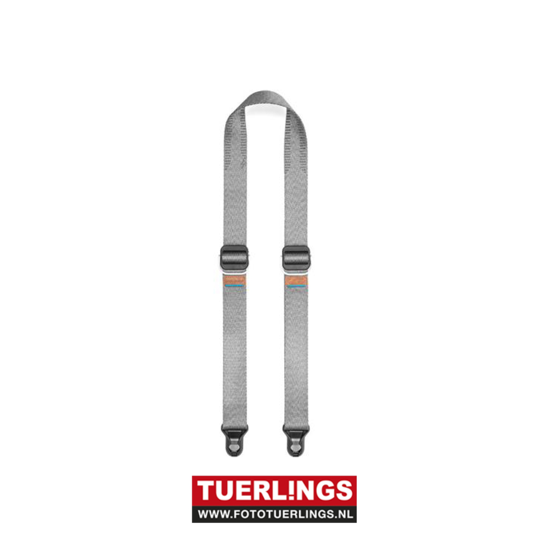 De Peak Design Slite Lite Camerariem is een veelzijdige camerariem die te gebruiken is als sling-, nek- en schouderriem. De “quick-adjusters” bieden de mogelijkheid om de riem snel te verstellen van 99 tot 145 centimeter. Door het nylon dat in de riem ver