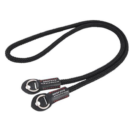 GGS Foto NMS-1BB Black Neckstrap RoundMount