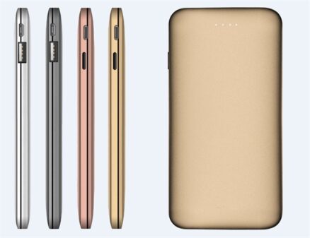 Zikko 5000mah alloy powerbank rose gold