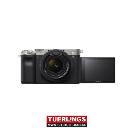 Sony Alpha A7C / ILCE-7CLS / ILCE7CLS + 28-60mm F4-5.6 kit zilver