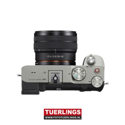 Sony Alpha A7C / ILCE-7CLS / ILCE7CLS + 28-60mm F4-5.6 kit zilver