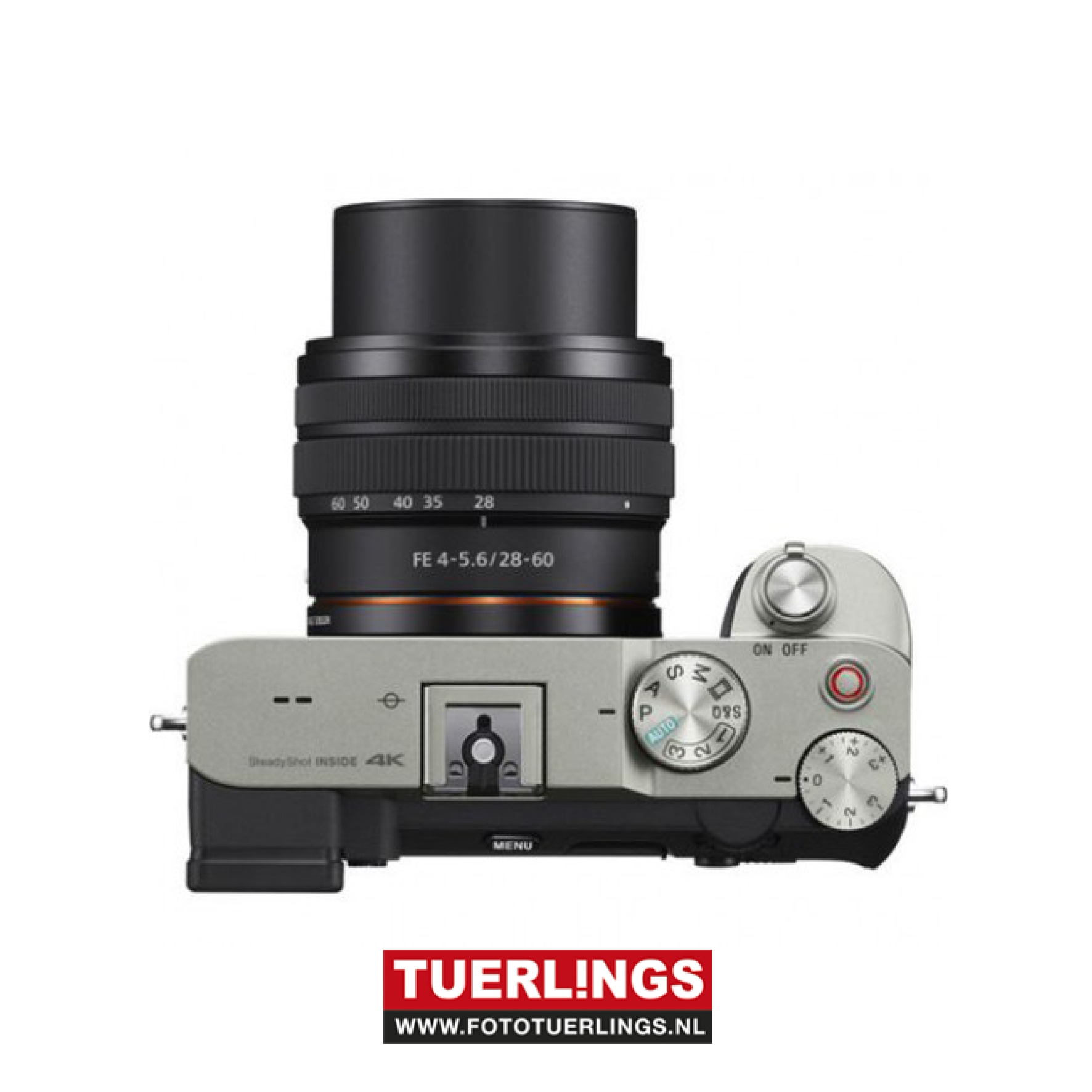 Sony Alpha A7C / ILCE-7CLS / ILCE7CLS + 28-60mm F4-5.6 kit zilver