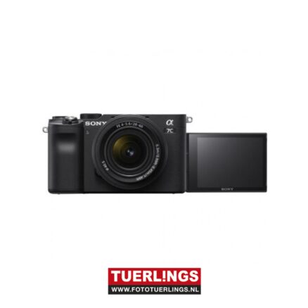 Sony Alpha A7C / ILCE-7CLB / ILCE7CLB + 28-60mm F4-5.6 kit zwart
