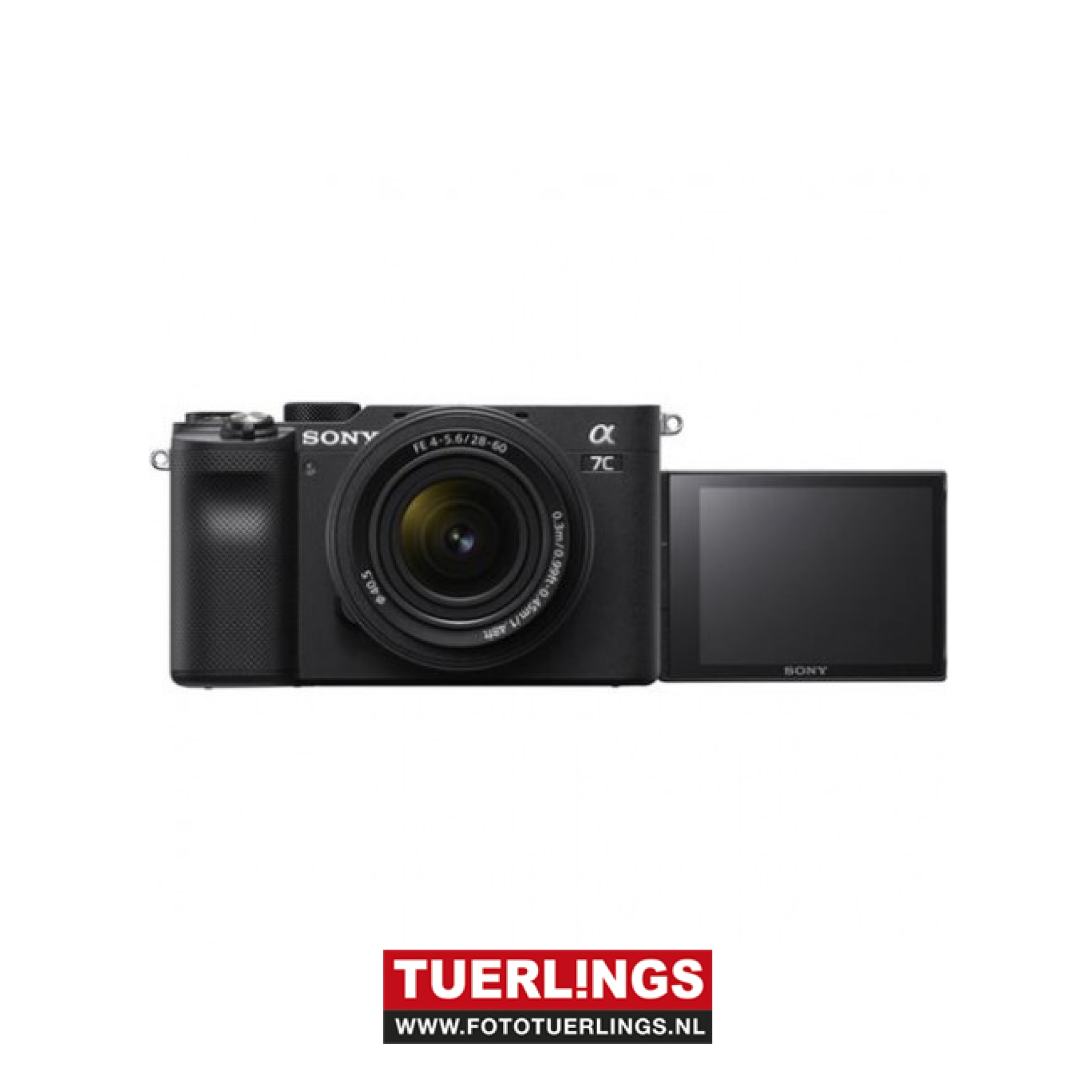 Sony Alpha A7C / ILCE-7CLB / ILCE7CLB + 28-60mm F4-5.6 kit zwart - Foto ...