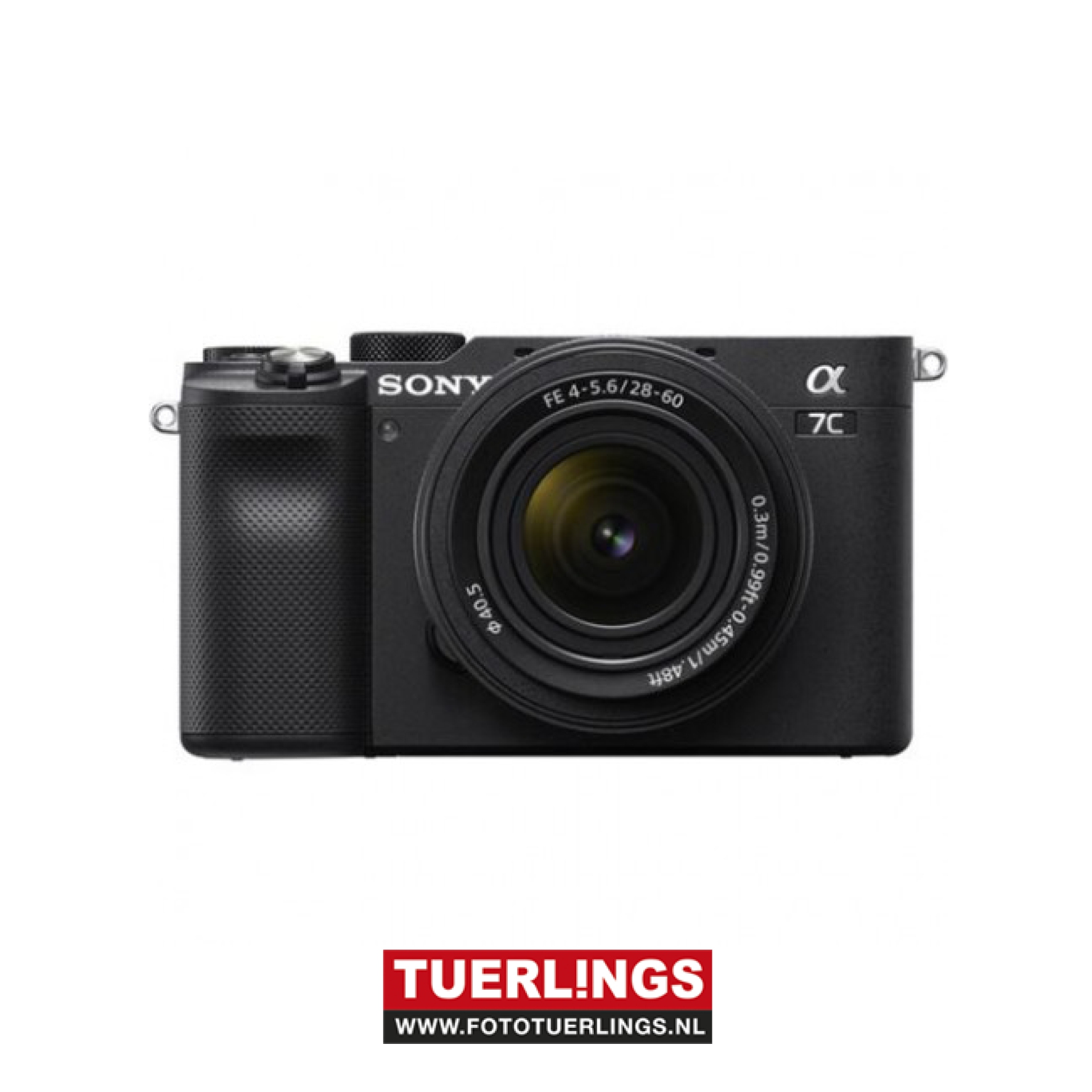 Sony Alpha A7C / ILCE-7CLB / ILCE7CLB + 28-60mm F4-5.6 kit zwart