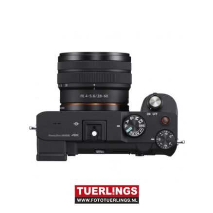 Sony Alpha A7C / ILCE-7CLB / ILCE7CLB + 28-60mm F4-5.6 kit zwart