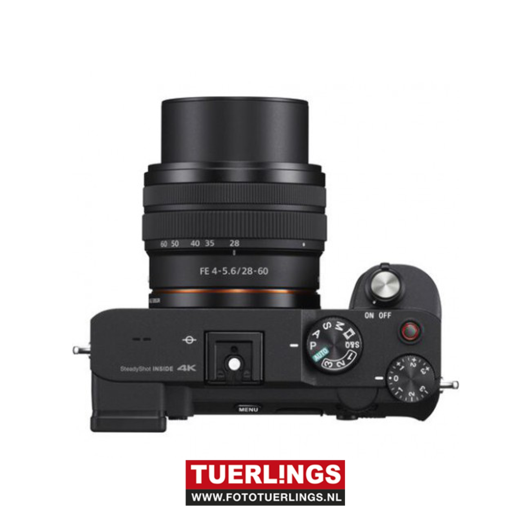 Sony Alpha A7C / ILCE-7CLB / ILCE7CLB + 28-60mm F4-5.6 kit zwart