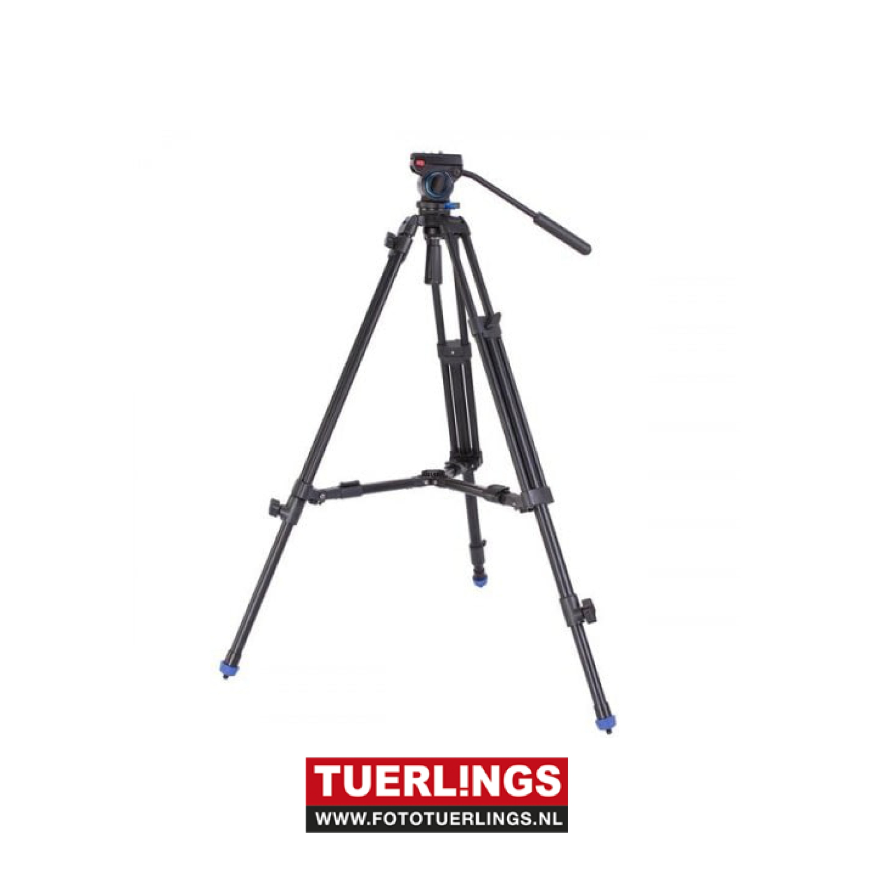 Leofoto LF-60 videostatief met VT-10 vloeistofkop