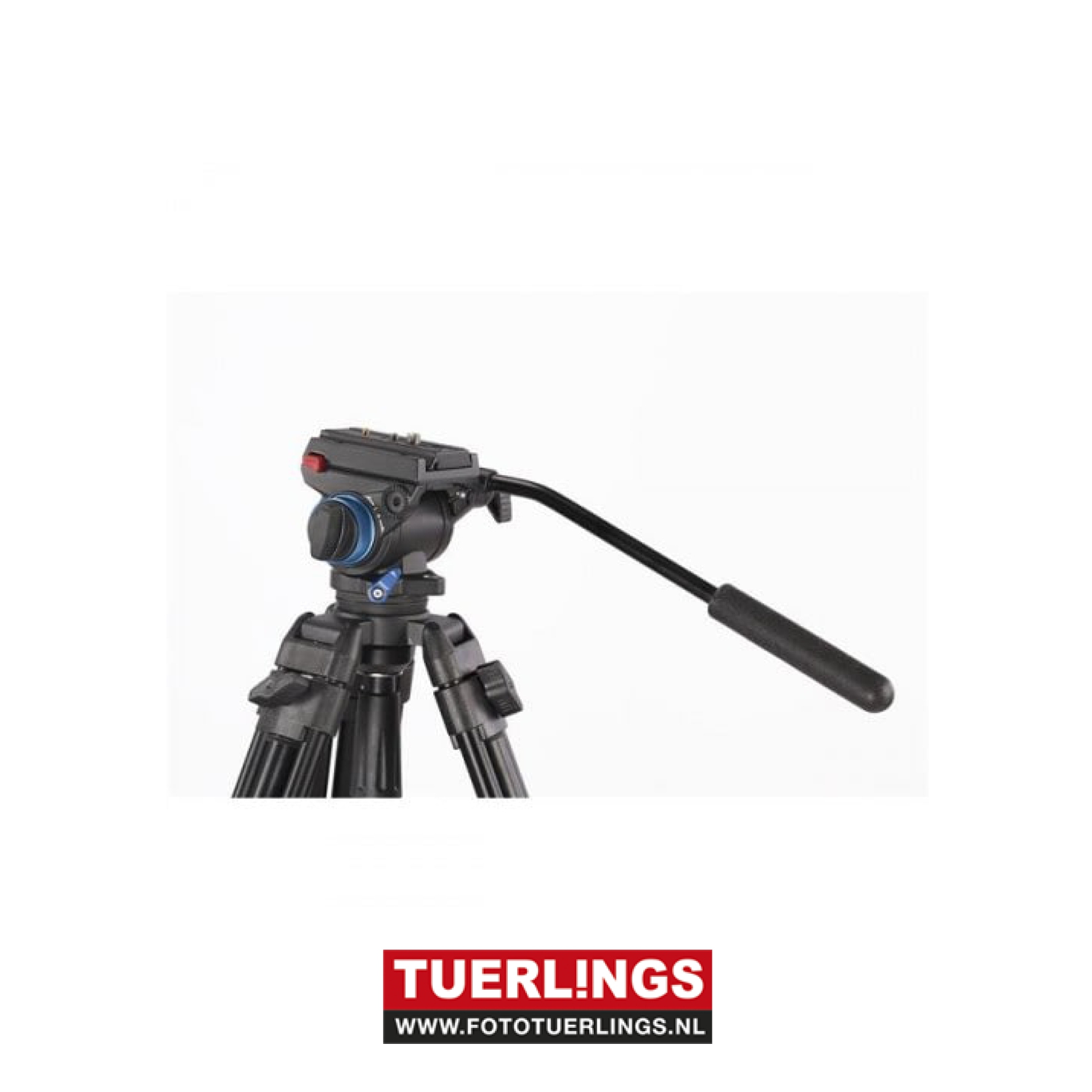 Leofoto LF-60 videostatief met VT-10 vloeistofkop