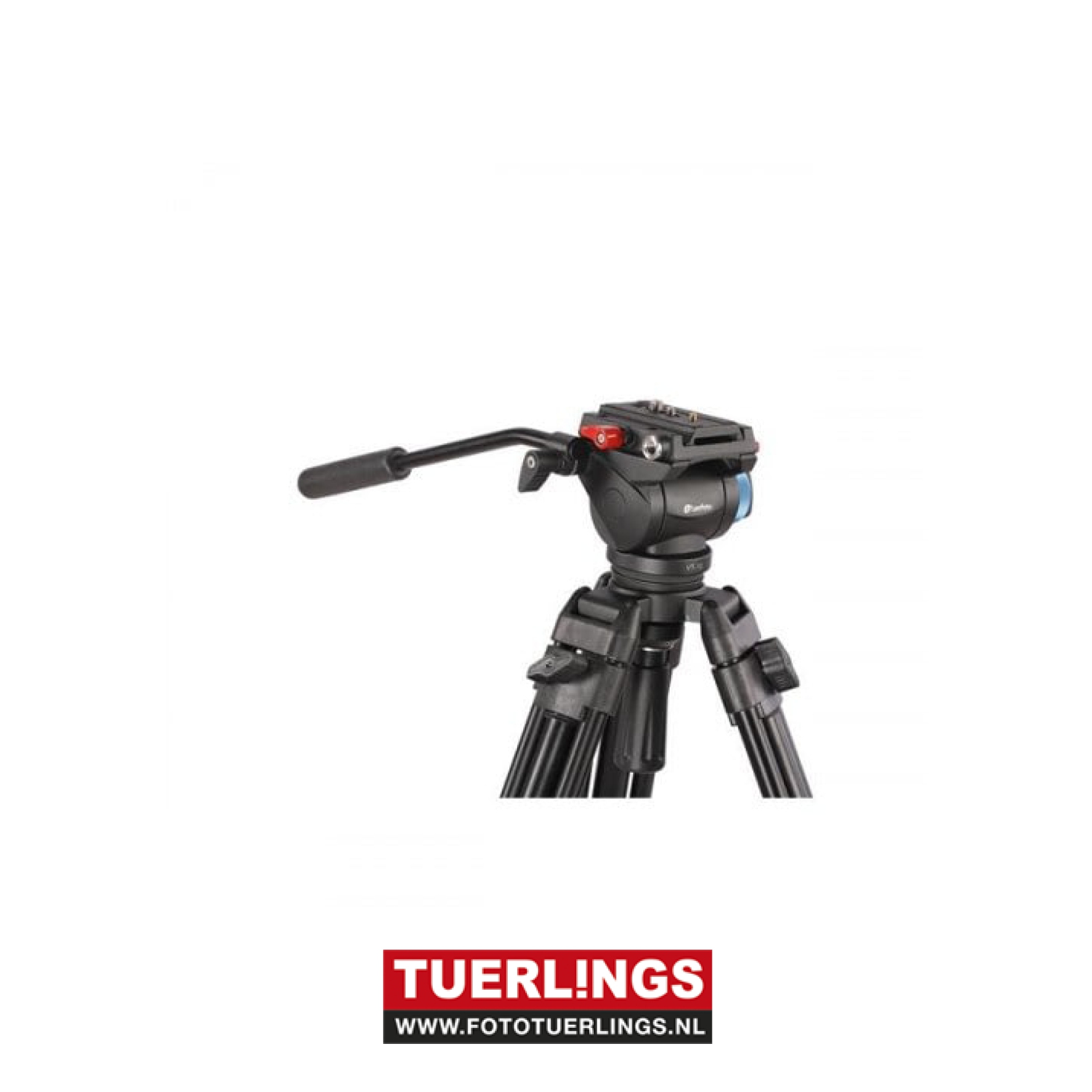 Leofoto LF-60 videostatief met VT-10 vloeistofkop