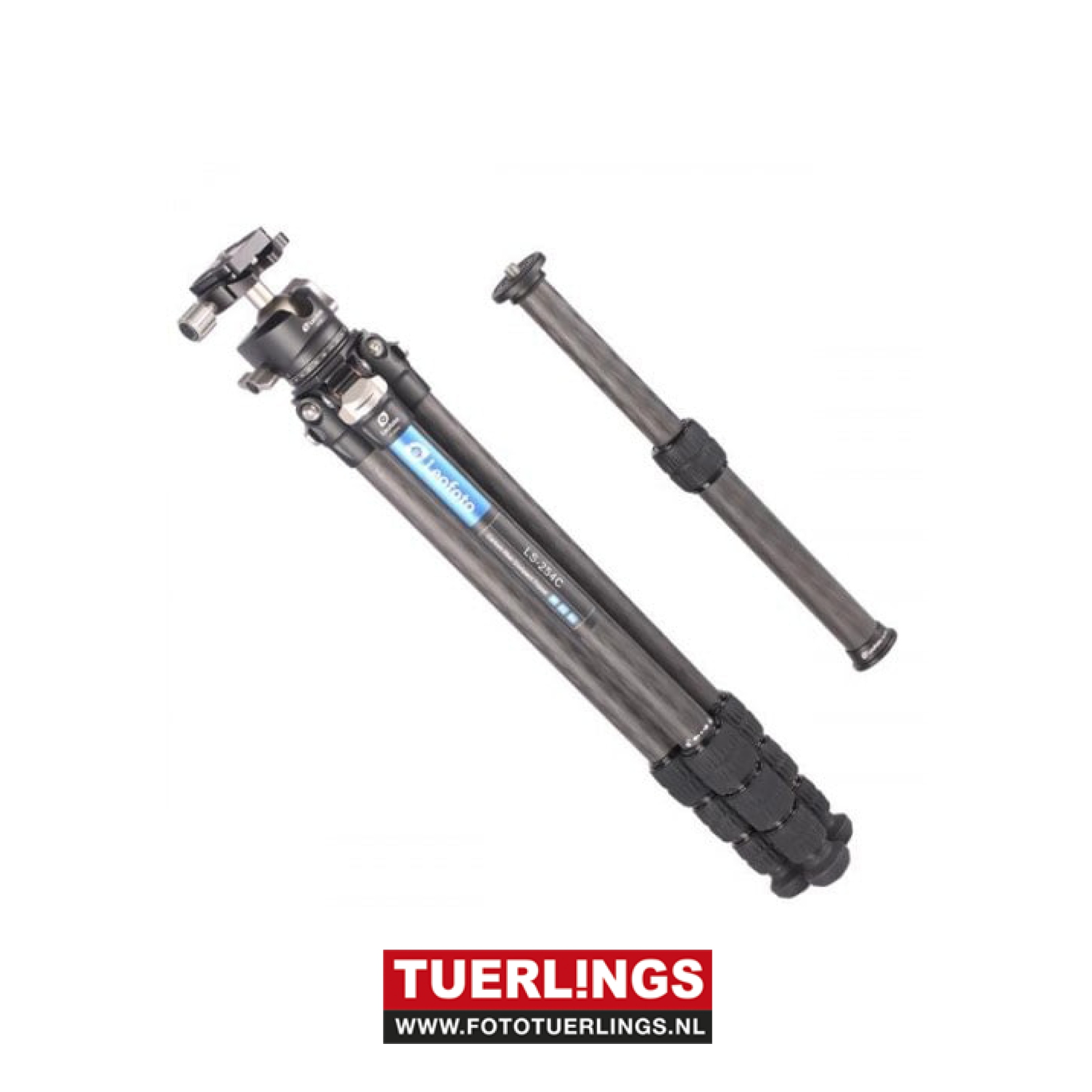 Leofoto LS-254C Ranger carbon statief met LH-30 balhoofd