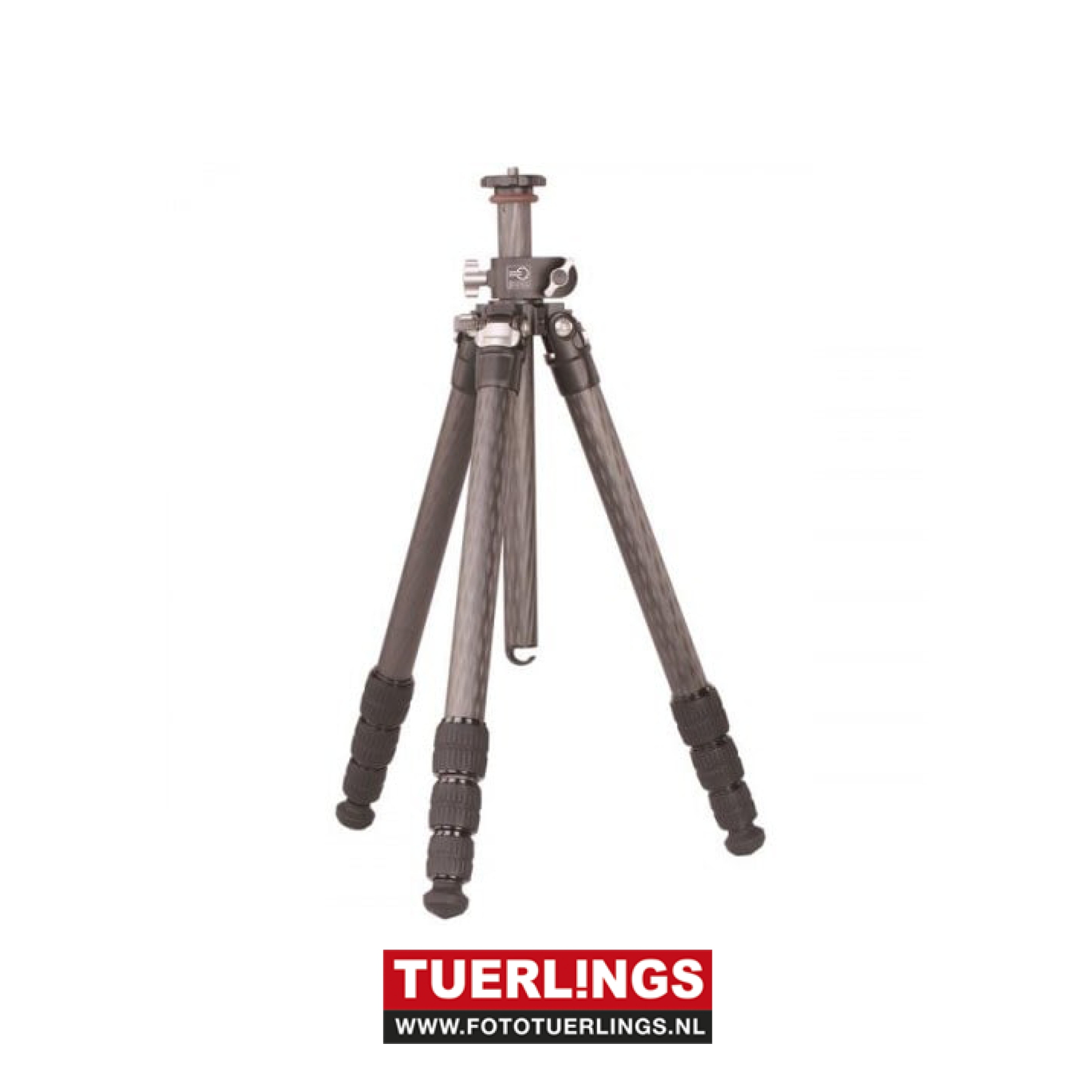 Leofoto Ranger LS-284CVL Explorer Carbon statief met kantelbare middenzuil