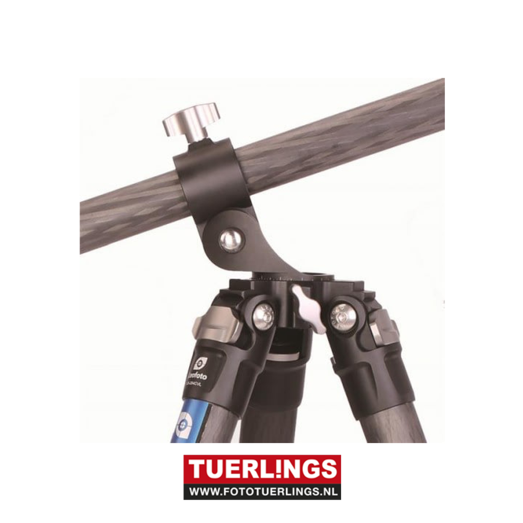 Leofoto Ranger LS-284CVL Explorer Carbon statief met kantelbare middenzuil