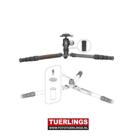 Leofoto Urban LX-225CT carbonstatief met XB-32Q balhoofd