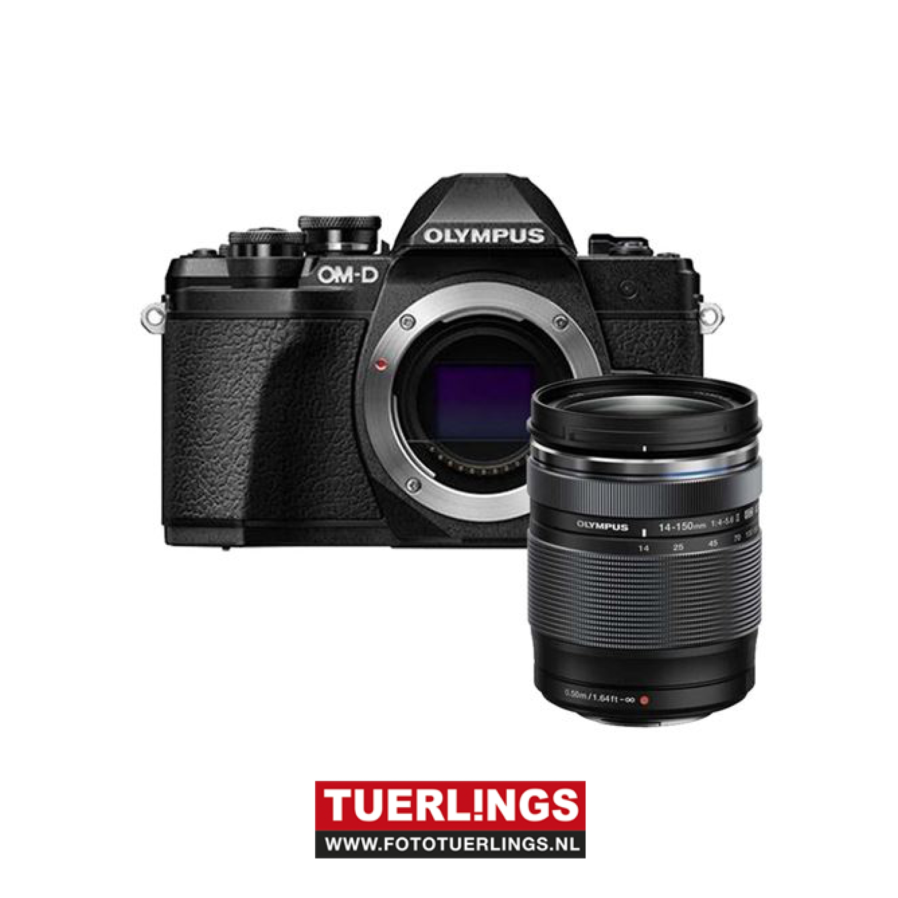 Olympus E-M10 IV 14-150mm F4.0-5.6 Kit blk/blk
