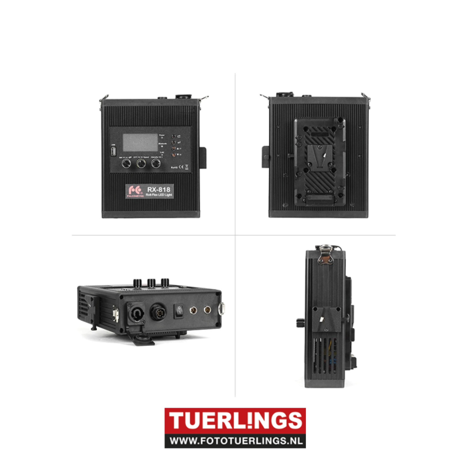 Falcon Eyes Flexibel RGB LED Paneel RX-818-K1 61x46 cm