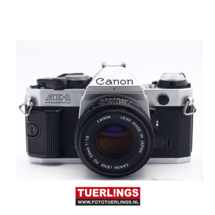 Canon AE-1 program + FD 50mm 1.8 Spiegelreflex