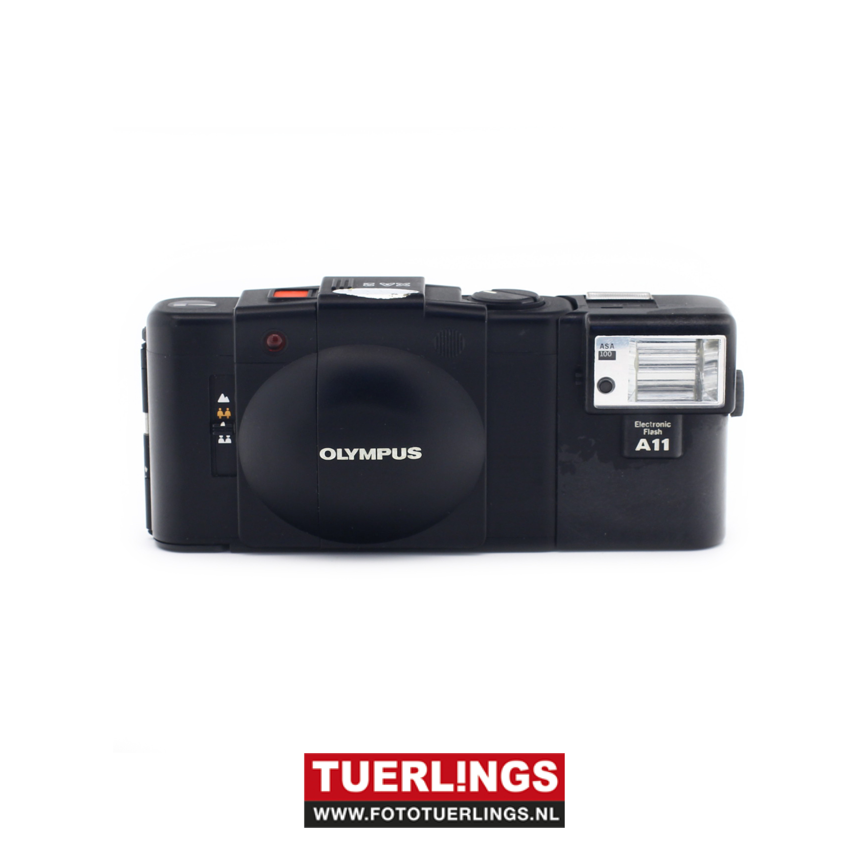 Olympus XA2+A11 flitser occasion