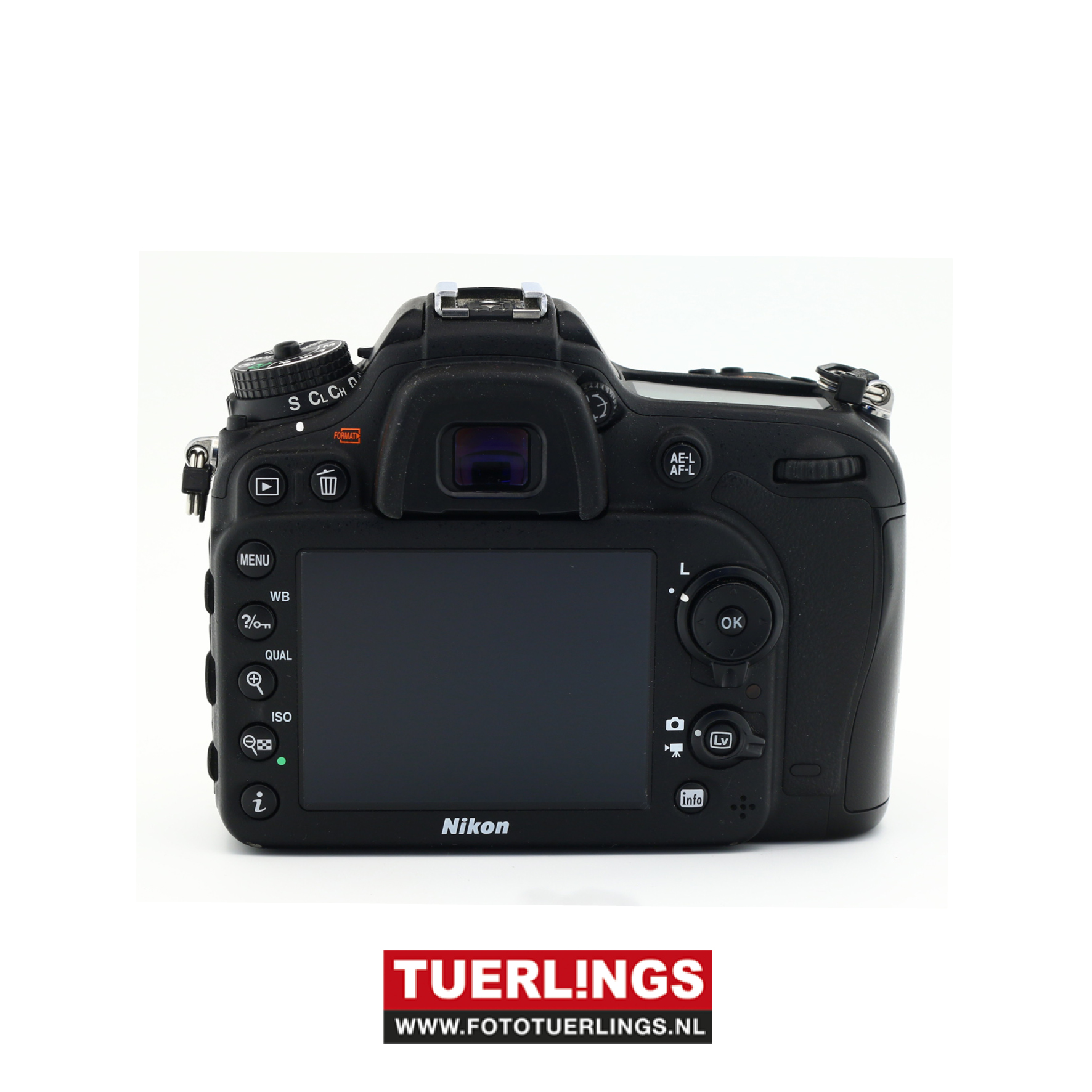 Nikon D7200 spiegelreflex Body occasion - Afbeelding 2