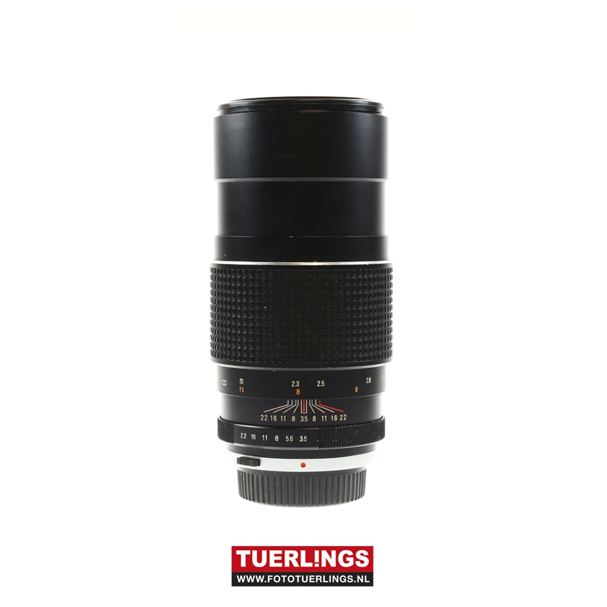 Soligor 200mm tele-auto voor Olympus OM F 3.5