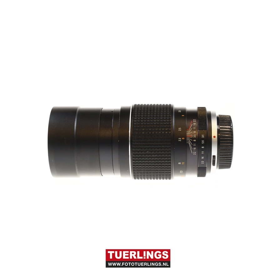 Soligor 200mm tele-auto voor Olympus OM F 3.5