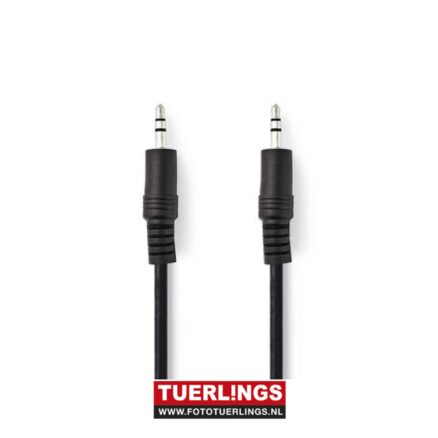 3,5mm male naar 3,5mm male jack stereo audio kabel 0,5 meter