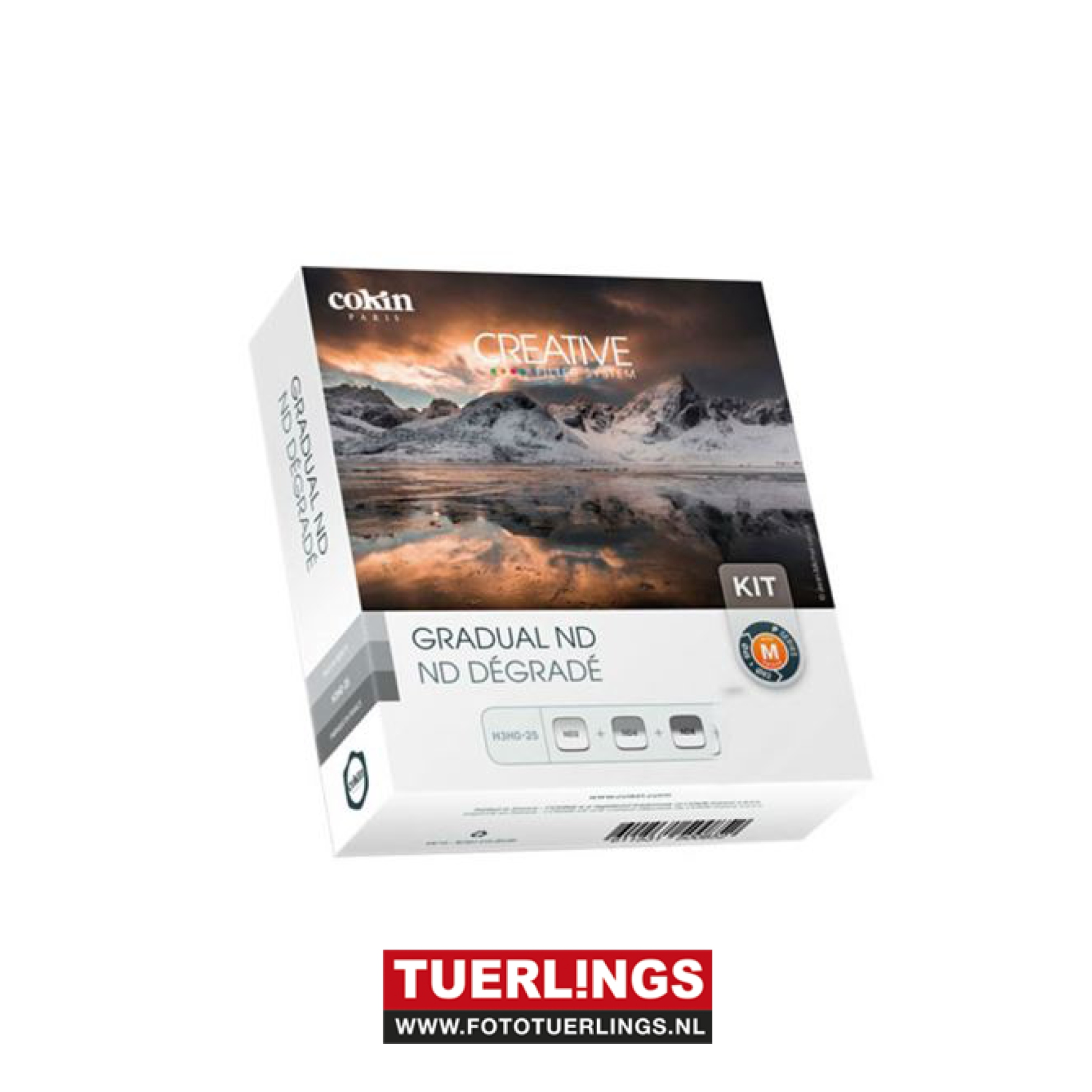 Cokin Creative 3 Graduated ND Filters Kit U300 02 (L Serie)