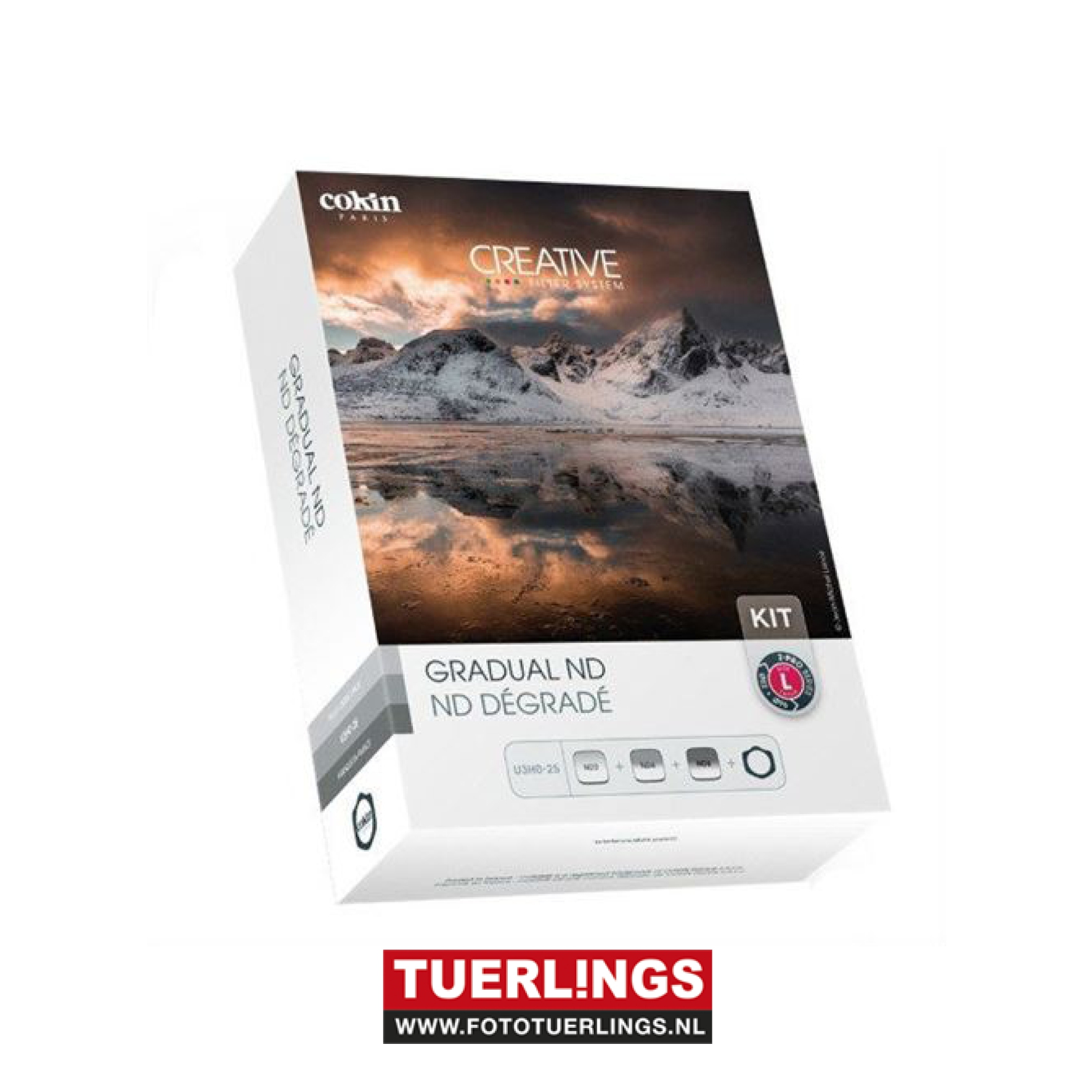 Cokin Gradual ND Kit U3HO 25 (opvolger U960A zonder tas)