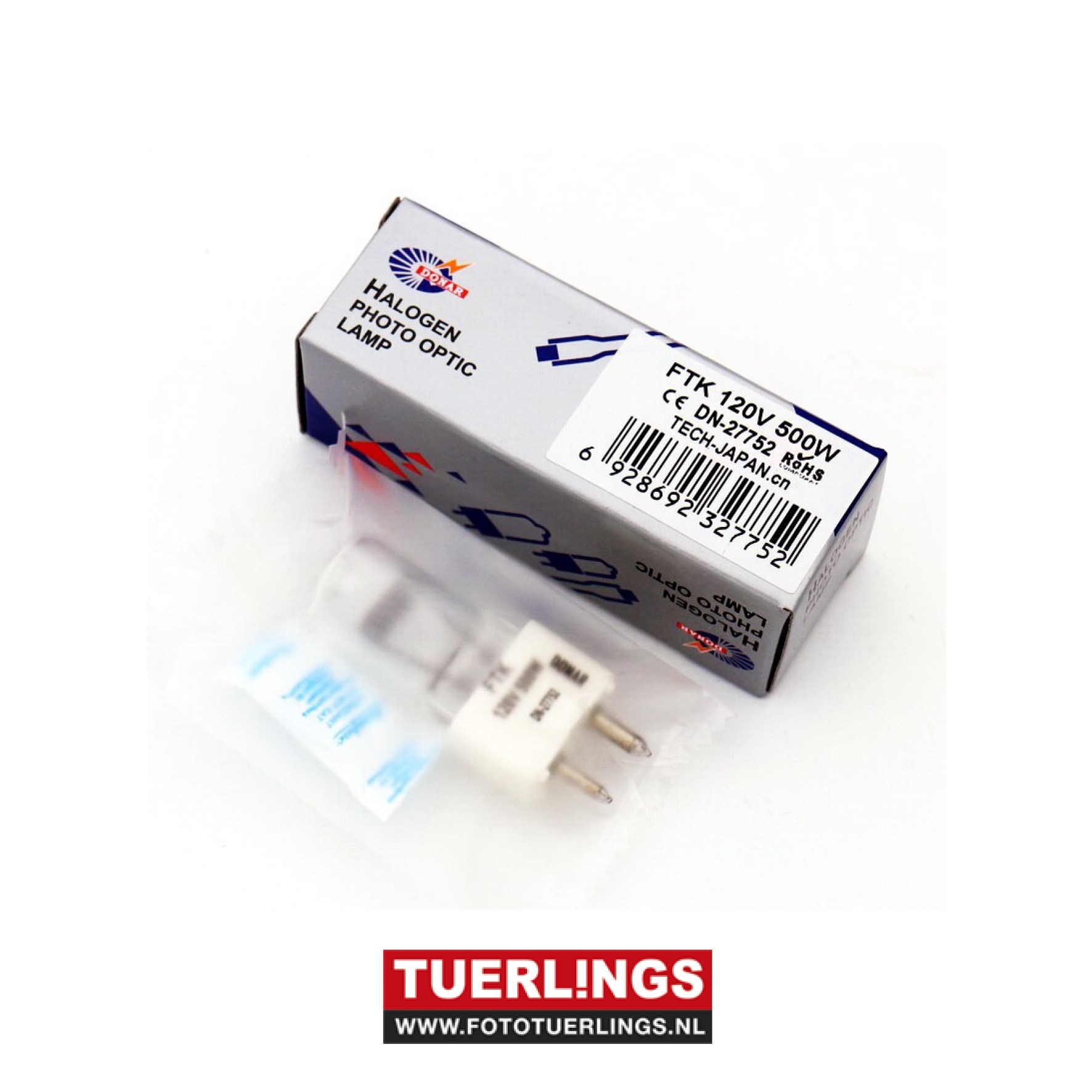 DN-27752 FTK 120V 500W Halogeen lamp