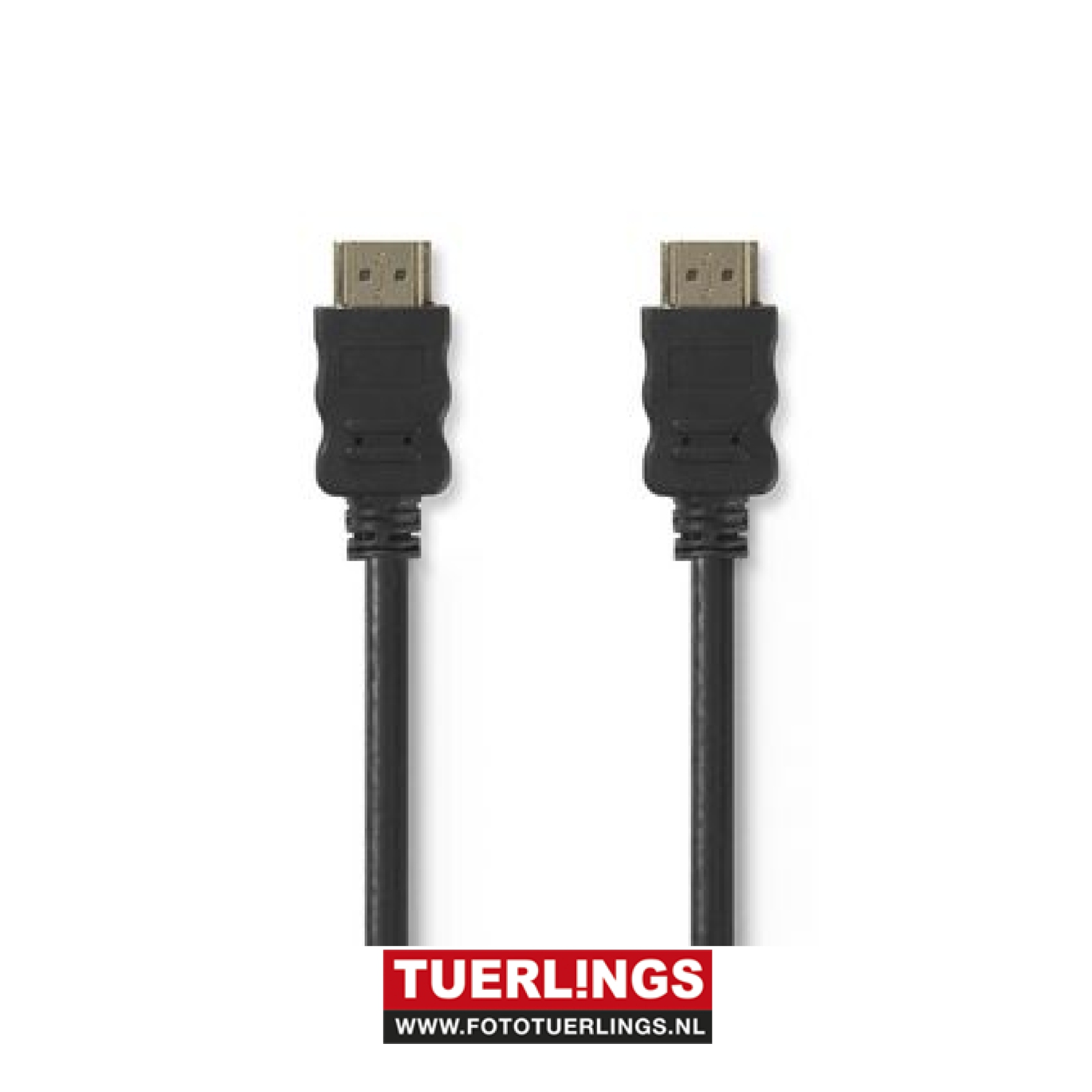 High Speed HDMI kabel met Ethernet HDMI-Connector - HDMI-Connector 1.50 m Zwart