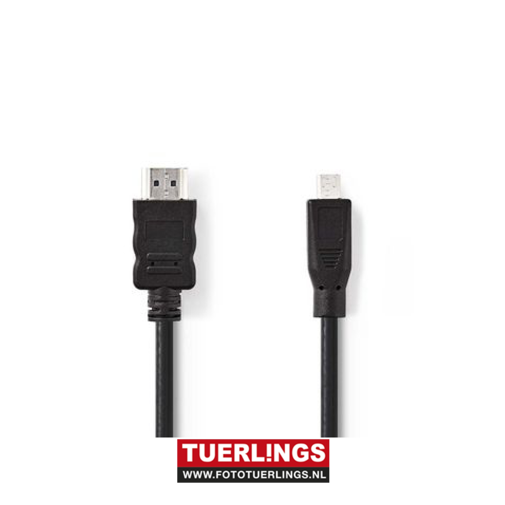 High Speed HDMI kabel met Ethernet HDMI-Connector - HDMI Mini-Connector Male 1.00 m Wit