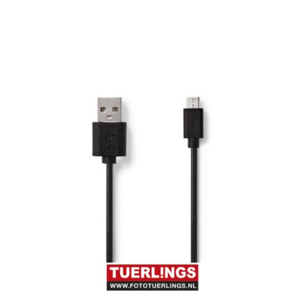 Micro usb kabel A male naar Micro B male USB 2.0 5 meter