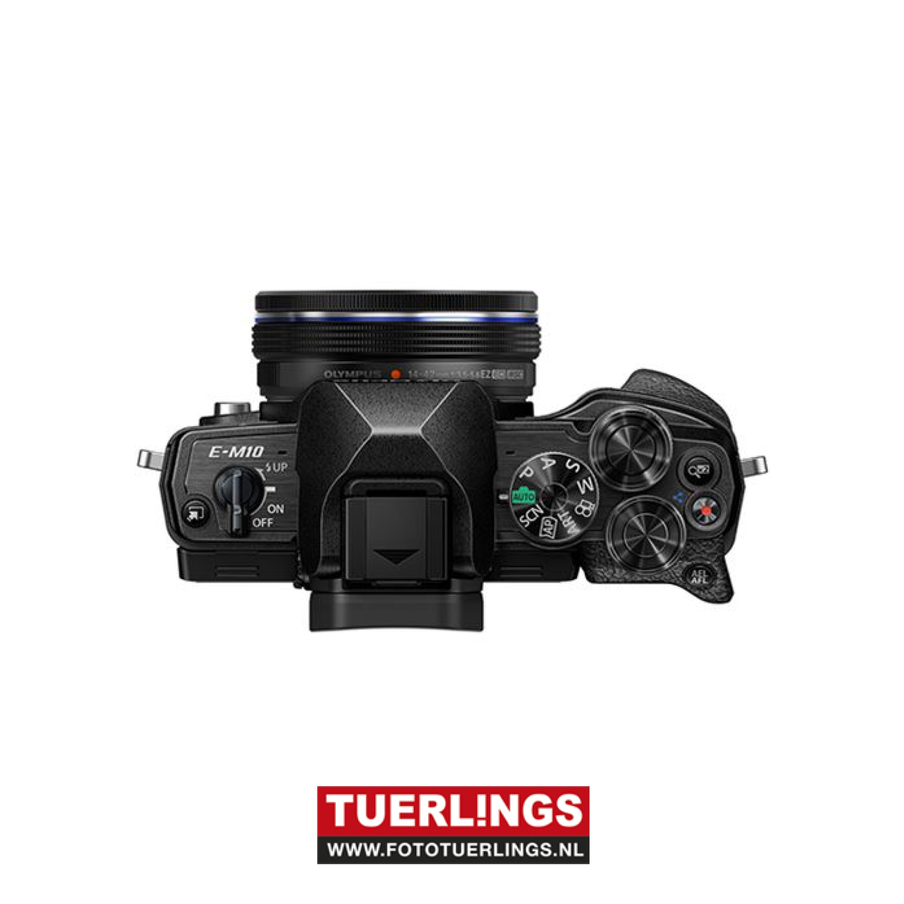 Olympus E-M10 IV 14-42mm EZ Pancake Kit blk/blk