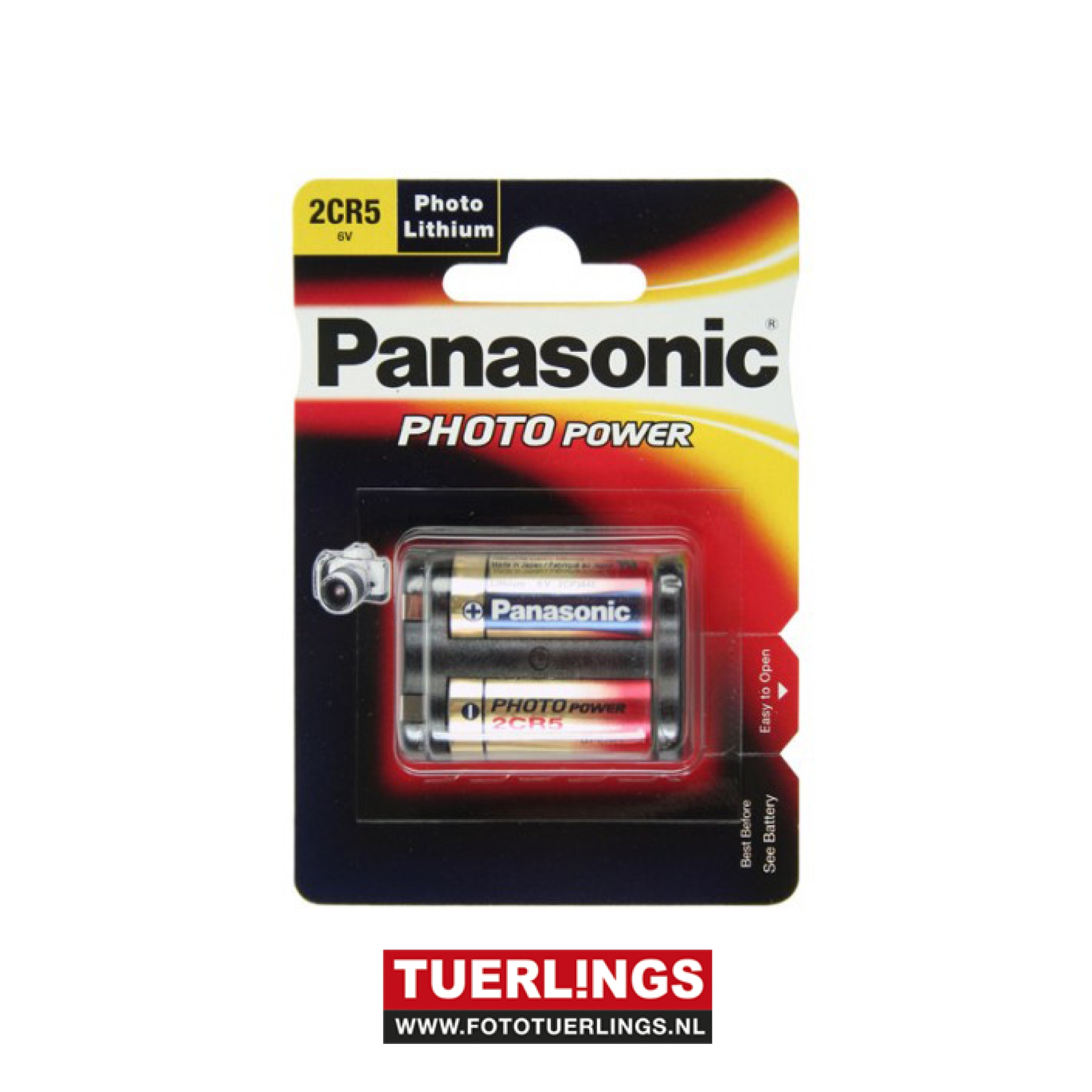 Panasonic Lithium 2CR5 6V