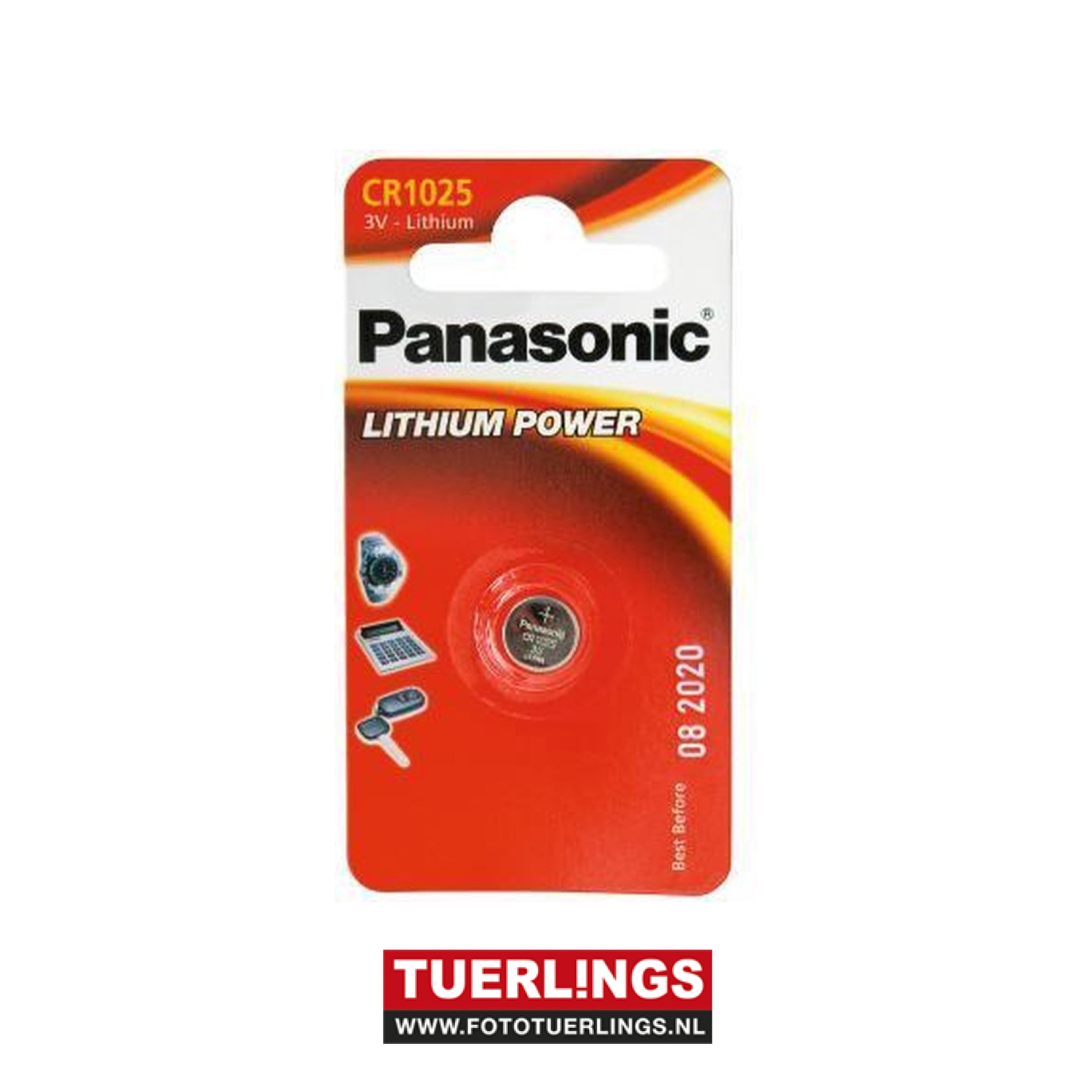 Panasonic Lithium CR1025 3V