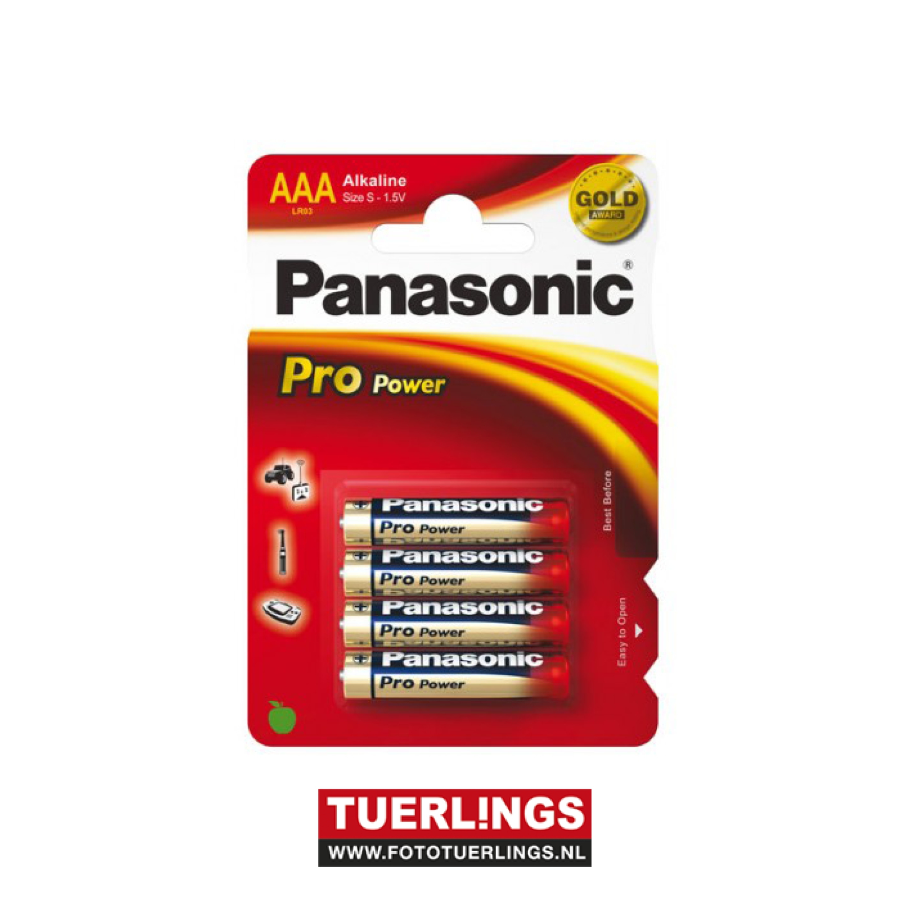 Panasonic Pro Power LR03 4x AAA